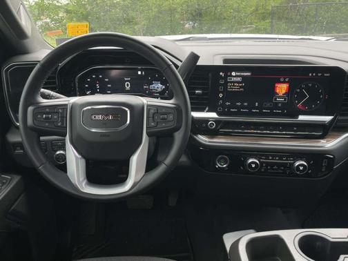 Summit White 2023 GMC Sierra 1500 Elevation