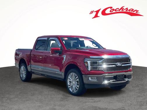 Rapid Red Metallic Tinted Clearcoat 2025 Ford F-150 King Ranch