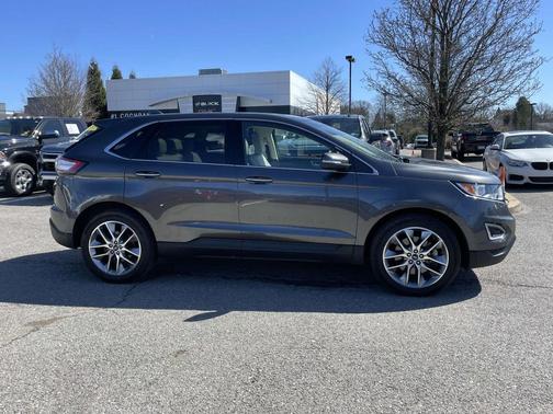 Magnetic Metallic 2017 Ford Edge Titanium