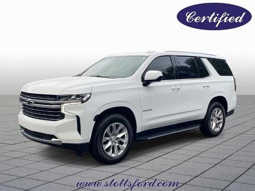Summit White 2023 Chevrolet Tahoe LT