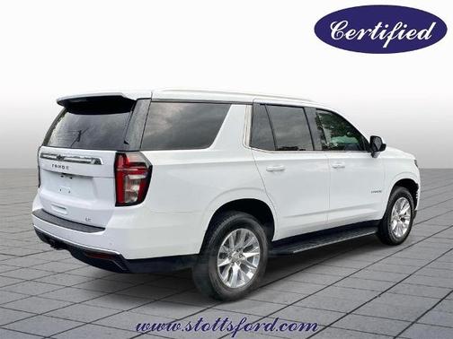 Summit White 2023 Chevrolet Tahoe LT