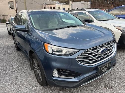 BLUE METALLIC 2019 Ford Edge TITANIUM