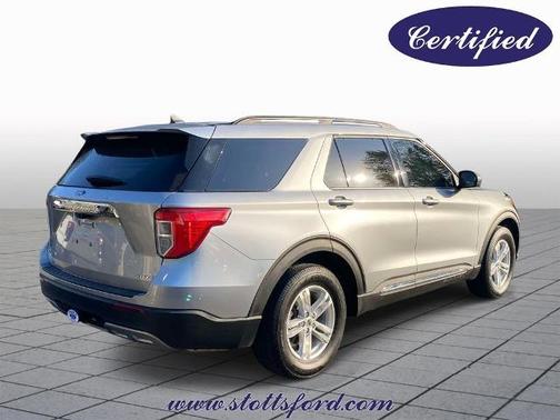 ICONIC SILVER METALLIC 2022 Ford Explorer XLT