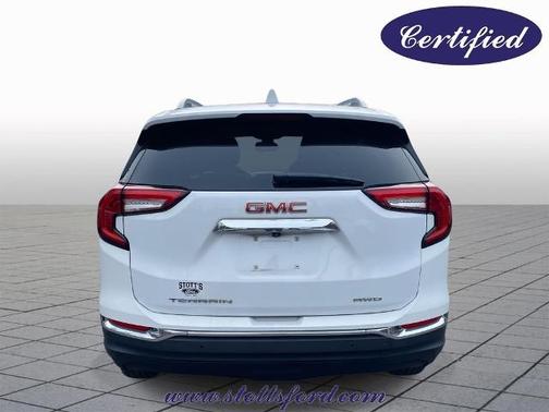 Summit White 2023 GMC Terrain SLT