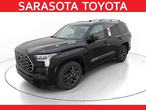 Midnight Black Metallic 2026 Toyota Sequoia Platinum