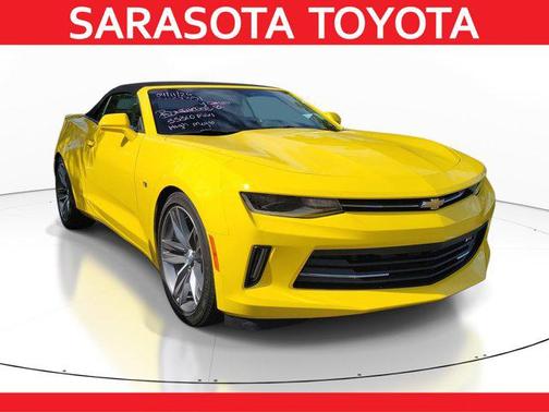 Bright Yellow 2016 Chevrolet Camaro 2LT