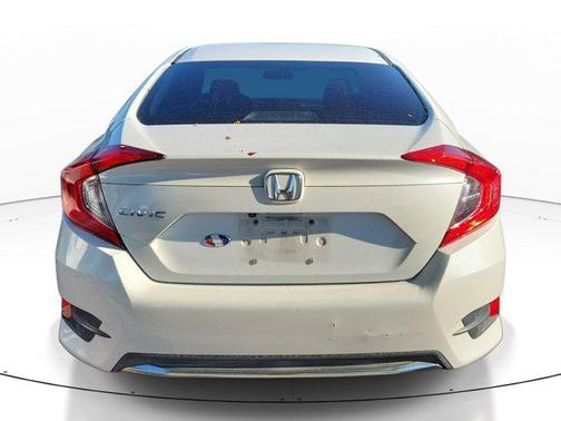 White Orchid Pearl 2019 Honda Civic LX