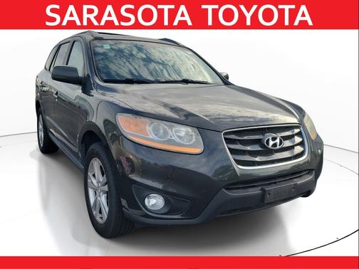 Black Forest Green 2010 Hyundai SANTA FE Limited