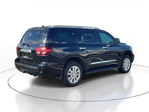 Midnight Black Metallic 2018 Toyota Sequoia Platinum