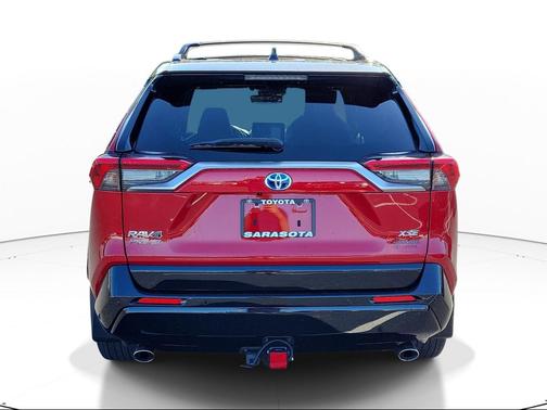 Supersonic Red/Midnight Black Metallic 2021 Toyota RAV4 Prime XSE