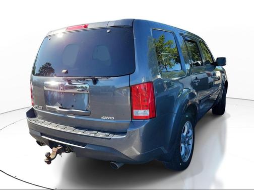 Polished Metal Metallic 2012 Honda Pilot EX-L