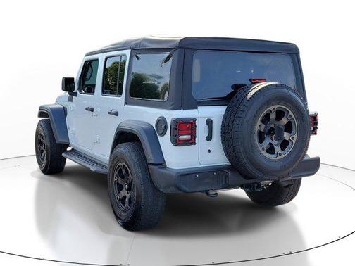 Bright White Clearcoat 2019 Jeep Wrangler Unlimited Sport