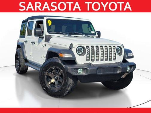 Bright White Clearcoat 2019 Jeep Wrangler Unlimited Sport