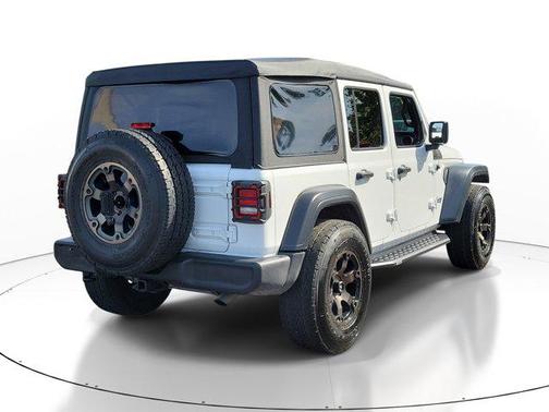 Bright White Clearcoat 2019 Jeep Wrangler Unlimited Sport