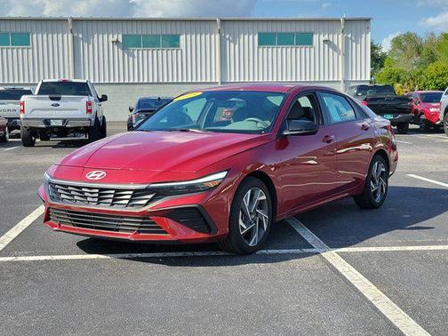 Ultimate Red 2025 Hyundai ELANTRA Sport