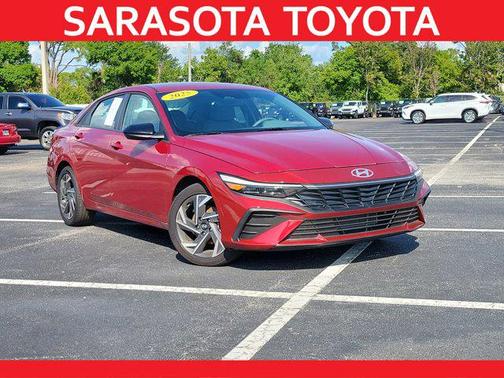 Ultimate Red 2025 Hyundai ELANTRA Sport