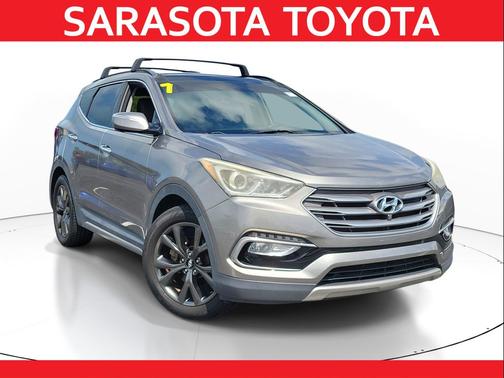 Mineral Gray 2017 Hyundai Santa Fe Sport 2.0L Turbo Ultimate