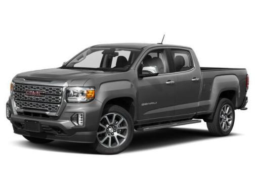 Satin Steel Metallic 2021 GMC Canyon Denali