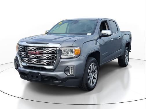 Satin Steel Metallic 2021 GMC Canyon Denali