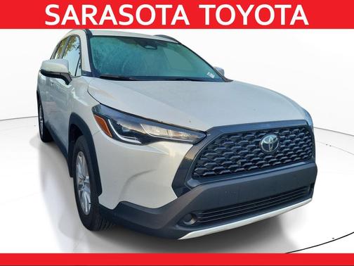 Wind Chill Pearl 2024 Toyota Corolla Cross LE