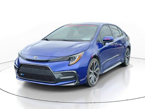 Blue Crush Metallic 2021 Toyota Corolla SE