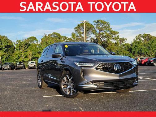 Liquid Carbon Metallic 2024 Acura MDX Technology Package