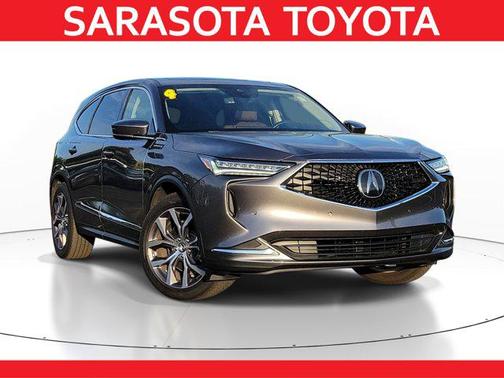 Liquid Carbon Metallic 2024 Acura MDX Technology Package