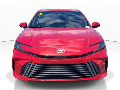Supersonic Red 2025 Toyota Camry LE