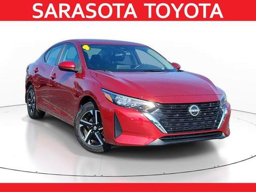 Scarlet Ember Tintcoat 2024 Nissan Sentra SV