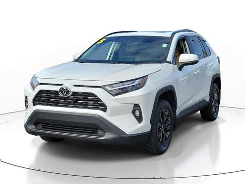Wind Chill Pearl 2025 Toyota RAV4 Hybrid XLE Premium