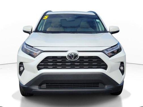 Wind Chill Pearl 2025 Toyota RAV4 Hybrid XLE Premium