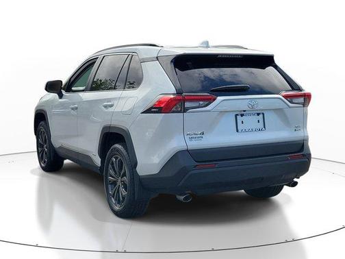 Wind Chill Pearl 2025 Toyota RAV4 Hybrid XLE Premium