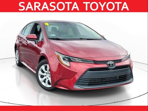 Ruby Flare Pearl 2024 Toyota Corolla LE