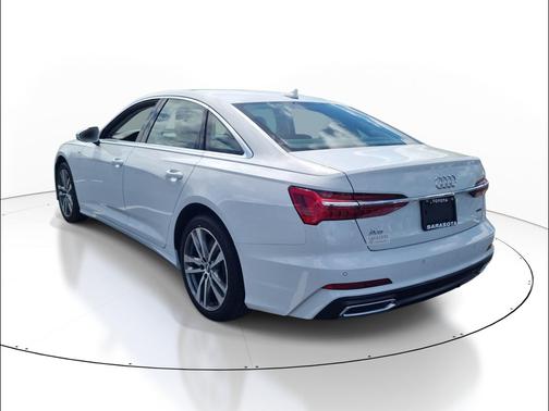 Glacier White 2020 Audi A6 55 Premium