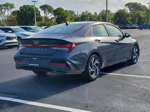 Ecotronic Gray 2025 Hyundai ELANTRA Sport