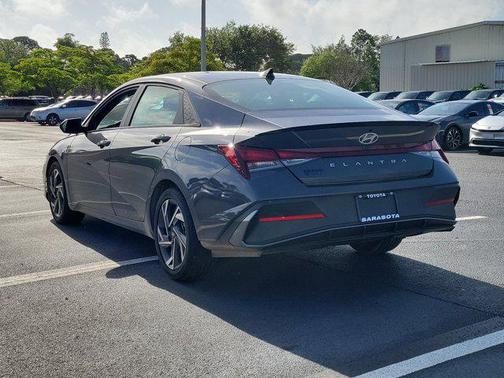 Ecotronic Gray 2025 Hyundai ELANTRA Sport