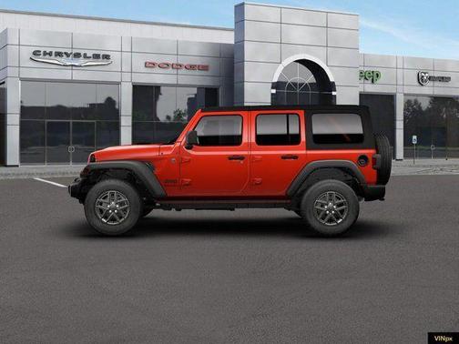 Firecracker Red Clearcoat 2026 Jeep Wrangler Sport