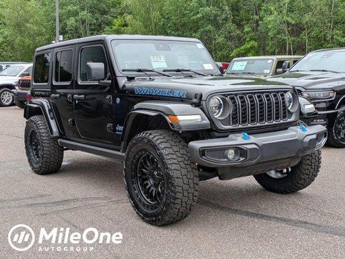 Black Clearcoat 2024 Jeep Wrangler 4xe Sport