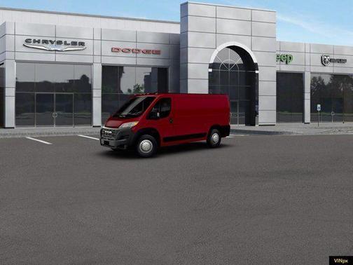 Deep Cherry Red 2026 RAM ProMaster 1500 Low Roof