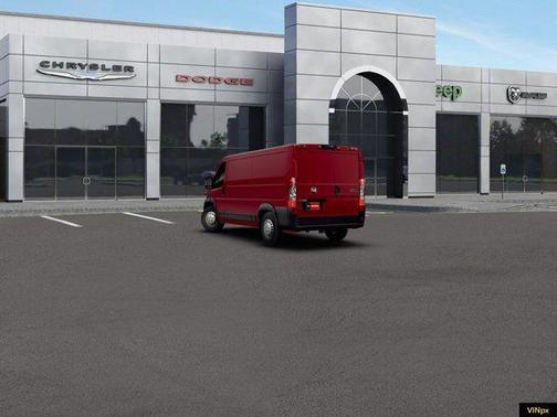 Deep Cherry Red 2026 RAM ProMaster 1500 Low Roof