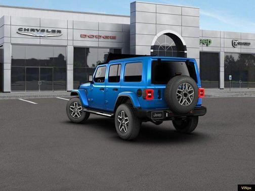 Hydro Blue Pearl 2026 Jeep Wrangler Sahara