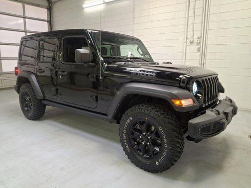 Black Clearcoat 2021 Jeep Wrangler Unlimited Sport