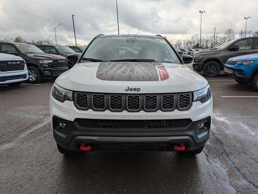 Bright White Clearcoat 2026 Jeep Compass Trailhawk