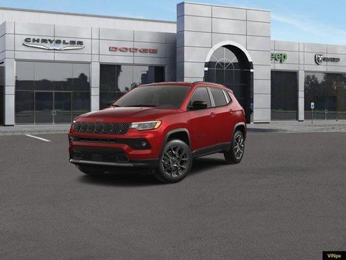 Red 2026 Jeep Compass Latitude