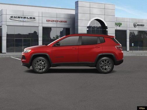 Red 2026 Jeep Compass Latitude
