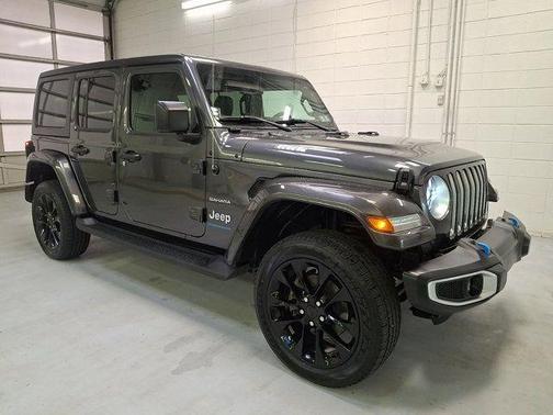 Granite Crystal Clearcoat Metallic 2023 Jeep Wrangler 4xe Sahara