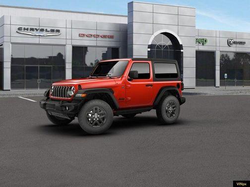 Firecracker Red Clearcoat 2026 Jeep Wrangler Sport