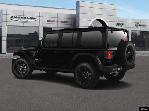 Black Clearcoat 2025 Jeep Wrangler 4xe Sahara
