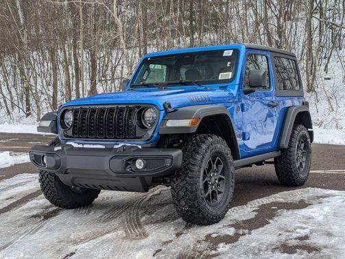 Hydro Blue Pearl 2026 Jeep Wrangler Sport