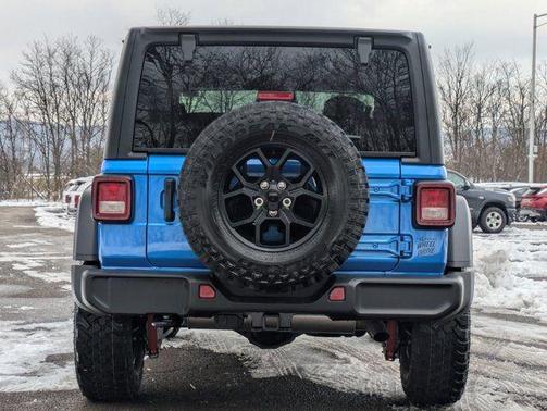 Hydro Blue Pearl 2026 Jeep Wrangler Sport